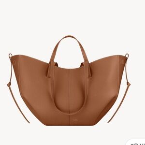 Polene Cyme Edition Textured Camel Women's Bag